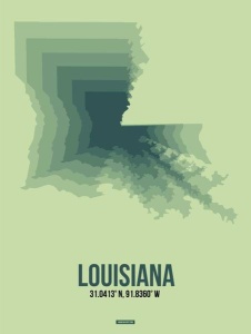 NAXART Studio - Louisiana Radiant Map 2