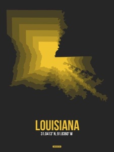 NAXART Studio - Louisiana Radiant Map 5