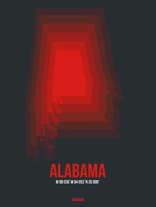 NAXART Studio - Alabama Radiant Map 4