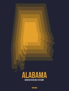 NAXART Studio - Alabama Radiant Map 5