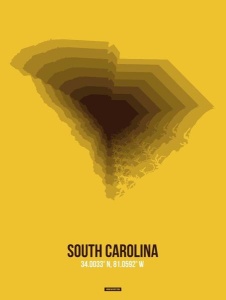NAXART Studio - South Carolina Radiant Map 3