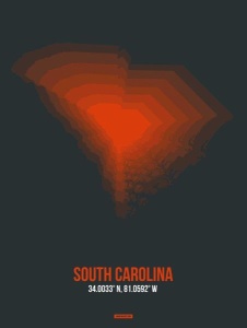 NAXART Studio - South Carolina Radiant Map 4