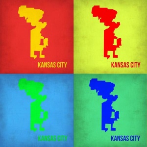 NAXART Studio - KansasCity Pop Art Map 1