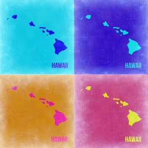NAXART Studio - Hawaii Pop Art Map 2