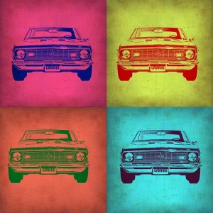 NAXART Studio - Chevy Camaro Pop Art 1