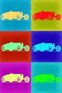 NAXART Studio - Bugatti Pop Art 2