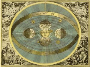 Andreas Cellarius - Maps of the Heavens: Sceno Systematis Copernicani