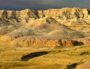 Tim Fitzharris - Eroded buttes, Badlands National Park, South Dakota