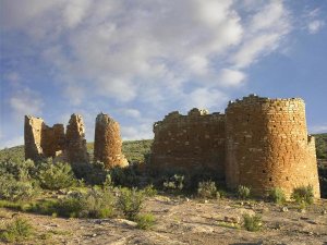 Tim Fitzharris - Hovenweep Castle at Little Ruin Canyon, Hovenweep National Monument, Utah