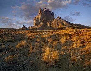 Tim Fitzharris - Shiprock, the basalt core of an extinct volcano, New Mexico