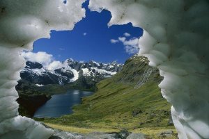 Grant Dixon - Lake Adelaide basin, Darran Mountains, Fiordland NP, New Zealand