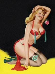 Peter Driben - Mid-Century Pin-Ups - Beauty Parade Magazine - Rose