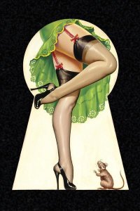 Peter Driben - Mid-Century Pin-Ups - Through the Keyhole