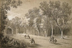 Jean-Baptiste Oudry - Park Scene