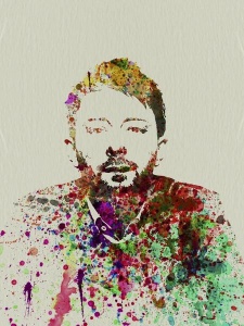 NAXART Studio - Thom Yorke Watercolor