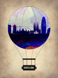 NAXART Studio - Barcelona Air Balloon