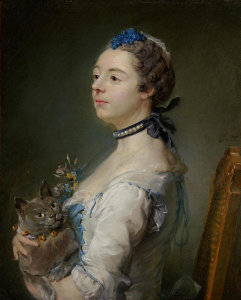 Jean-Baptiste Perronneau - Magdaleine Pinceloup de la Grange, née de Parseval