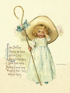 Maud Humphrey - Nursery Rhymes: Little Bo Peep