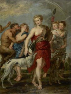 Workshop of Peter Paul Rubens - Diana and Her Nymphs on the Hunt