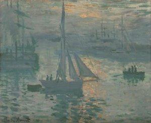 Claude Monet - Sunrise (Marine)