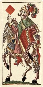 Andreas Benedictus Göbl - Knight of Diamonds (Bauern Hochzeit Deck)