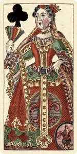 Andreas Benedictus Göbl - Queen of Clubs (Bauern Hochzeit Deck)