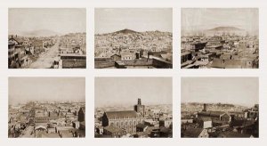 Carleton Watkins - Six-part Panorama of San Francisco, 1855-1856