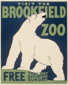 WPA - Visit the Brookfield Zoo - Polar Bear