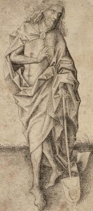 Unknown 15th Century German Illuminator - Christ as the Gardener