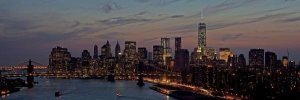 Richard Berenholtz - Lower Manhattan at dusk