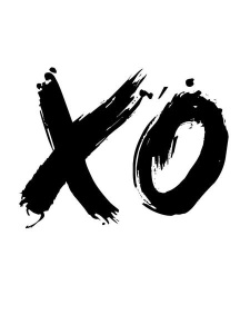 NAXART Studio - XO Poster White