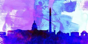 NAXART Studio - Washington DC City Skyline