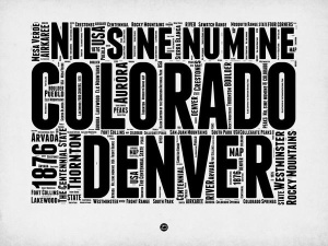 NAXART Studio - Denver Word Cloud 2