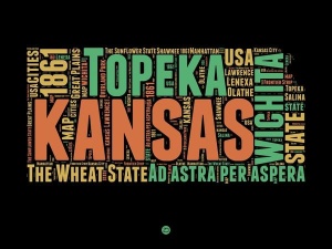 NAXART Studio - Kansas Word Cloud 1