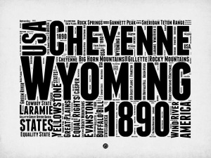 NAXART Studio - Wyoming Word Cloud 2