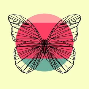 NAXART Studio - Butterfly and Sunset