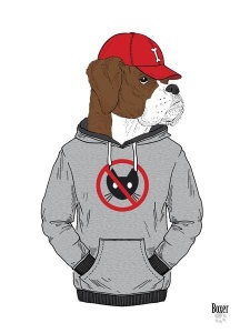 NAXART Studio - Boxer Dog In City Style