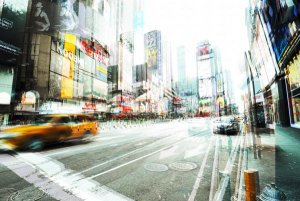 Peter Berry - Times Square Multiexposure II