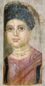 Attributed to the Malibu Painter - Mummy Portrait