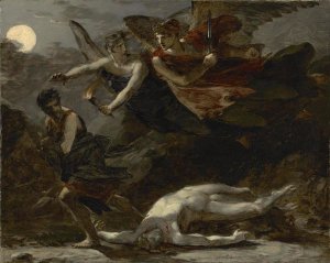 Pierre-Paul Prudhon - Justice and Divine Vengeance Pursuing Crime