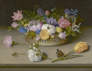 Ambrosius Bosschaert - Flower Still Life