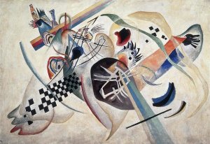 Wassily Kandinsky - Composition 224 (On White), 1920