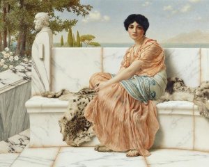 John William Godward - Reverie