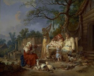 Jean-Baptiste Le Prince - The Russian Cradle