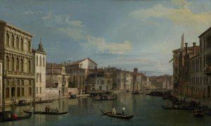 Canaletto (Giovanni Antonio Canal) - The Grand Canal in Venice from Palazzo Flangini to Campo San Marcuola