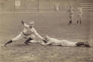 A.G. Spalding Baseball Collection - Arthur Irwin And Tommy Mccarthy, Philadelphia Quakers