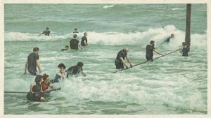 Detroit Publishing Co. - Surf Bathing, Palm Beach, Fla., 1898