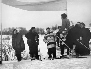 Arthur Rothstein - Finish Of Downhill Ski Race - Hanover, New Hampshire, 1936