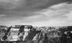 Ansel Adams - Grand Canyon from North Rim - National Parks and Monuments, 1940