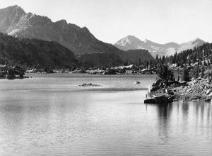 Ansel Adams - Rac Lake, Kings River Canyon, proposed as a national park, California, 1936